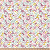 Popelina estampada FINCK Blanco / Multicolor apagados